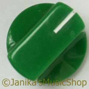 GREEN STOVE TYPE POTENTIOMETER OR ROTARY SWITCH KNOB